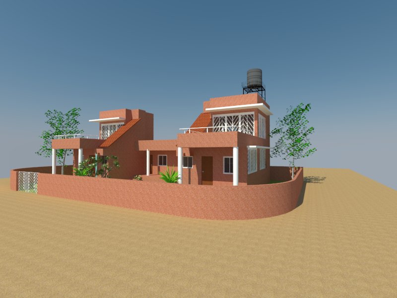 Architectural Design of Twin Resort At Gaganbawda by Architect Dhole and Associates